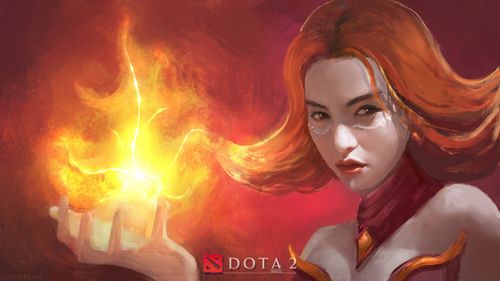 dota2莉娜壁纸