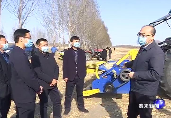 李岩松深入部分乡镇调研春耕生产情况