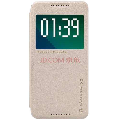 0耐尔金 htc 626 星韵手机保护皮套 金色
