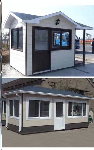 活动房加厚板房户外小区门卫快拼箱可拆卸岩棉彩钢移动房阳光房已售