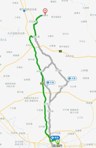 南宁至都安龙湾乡铁索桥全程约144公里,驾车行驶进入南宁绕城高速,上