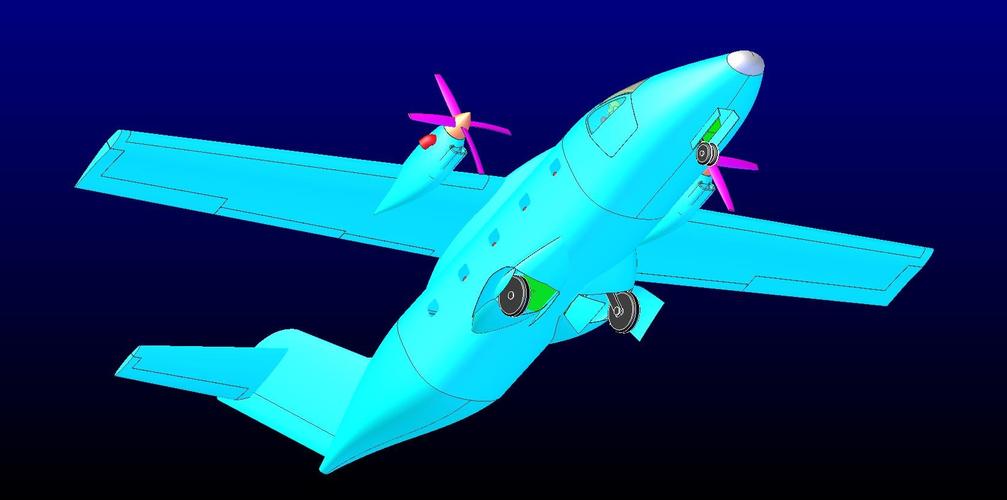evektor ev-55 outback utility aircraft solid assembly aircraft
