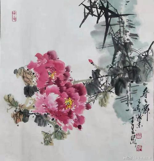 空谷美人,李玉泉花鸟画作品欣赏