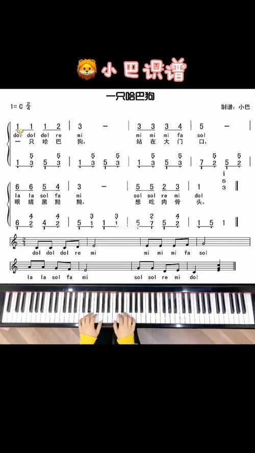 小巴识谱第七课 一只哈巴狗_巴斯蒂安国际钢琴艺术中心自由行热门攻略