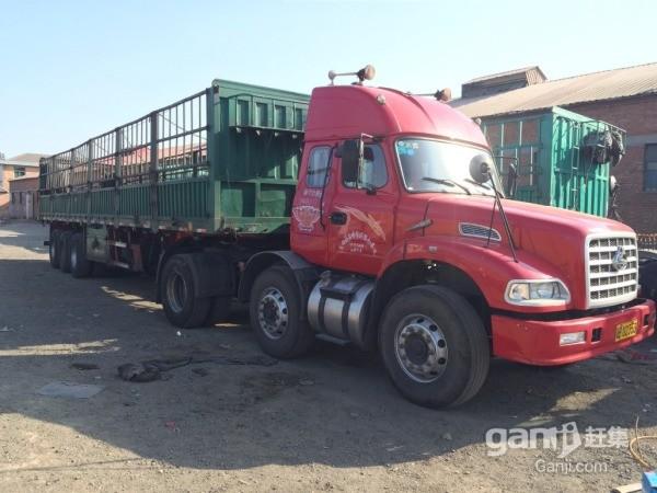 东风龙卡前四后四高栏半挂车 - 10.3万