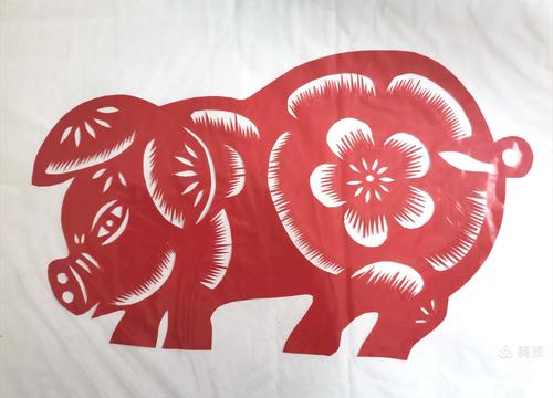十二生肖剪纸