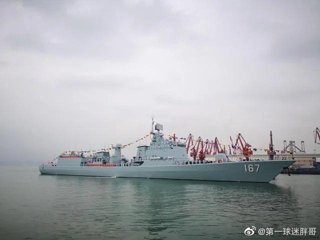 接下来即将服役的遵义舰(107)和咸阳舰(108)两舰也将配属南海舰队