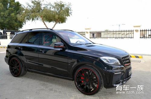 巴博斯改装奔驰ml63 amg 最大700匹