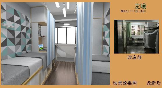 大学生高颜值宿舍改造方案被学校投入使用 还获得万元
