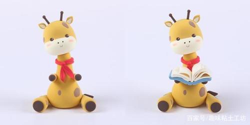 儿童抗菌粘土diy教程——看书的小鹿