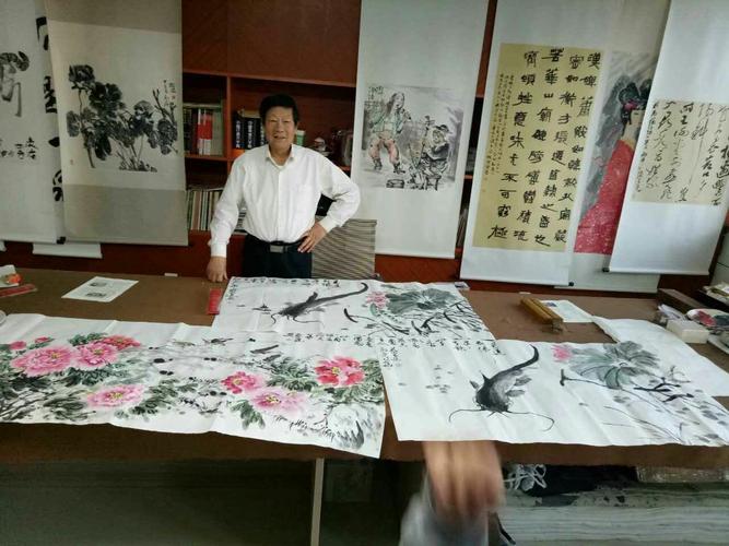 写美篇 蔡达字金雨,商丘,人实力派国画家