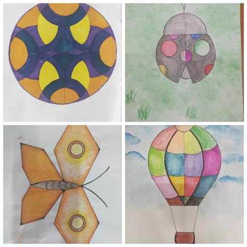 "重体验,巧创新,乐行知"——七年级数学综合实践活动之轴对称图形设计