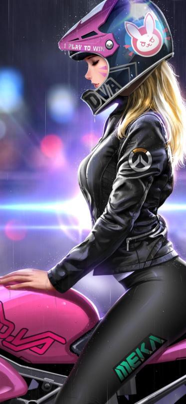 2k手机竖屏分辨率720x1560守望先锋dva角色15壁纸