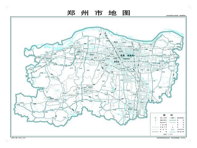 郑州市市区系列地图
