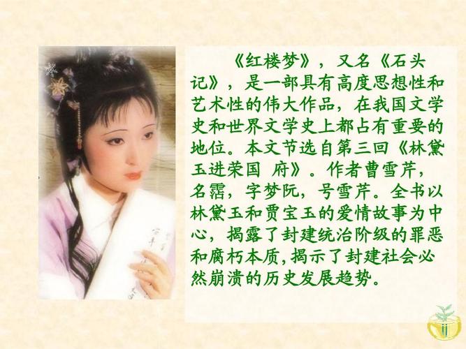 人教五下《人物描写一组_"凤辣子"初见林黛玉》 教学课件ppt