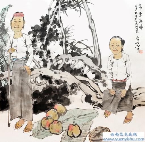 著名画家张志平(云南美院院长)作品欣赏