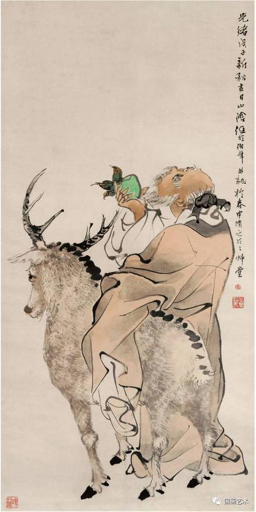 欣赏清末名家任伯年人物作品欣赏