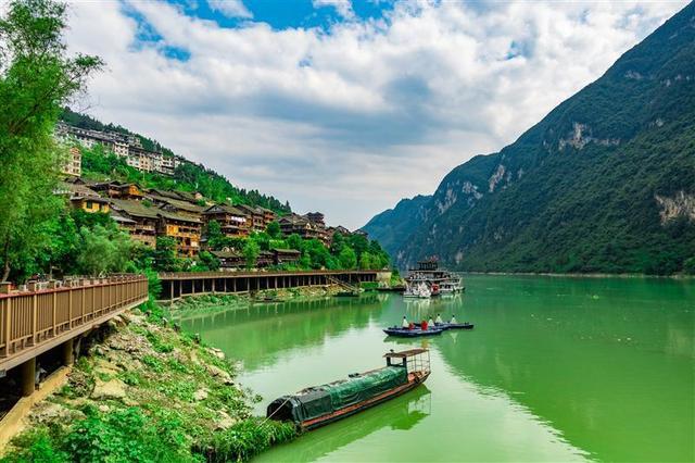 彭水乌江画廊景色