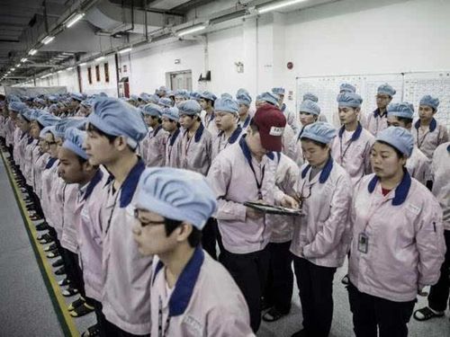 《it时报》记者来到位于浦东新区康桥工业区的苹果代工厂——上海昌硕