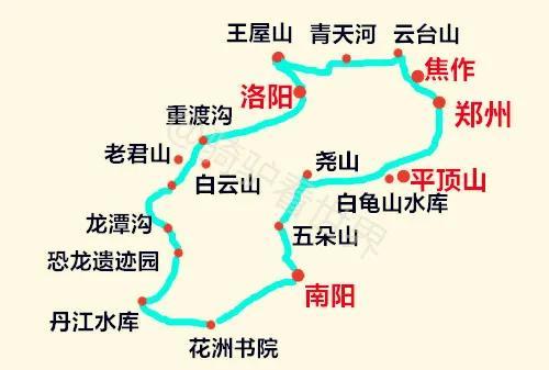 河南433家景区免票居然还有这种人少好玩的绝美自驾线果断戳进来看