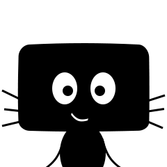 微信表情包《幸福的小黑》