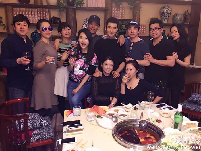 北京电影学院96班同学聚会照