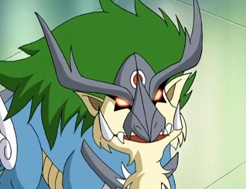 神兵小将:神兽黑化后的样子,天晶兽变邪恶,神农兽却更