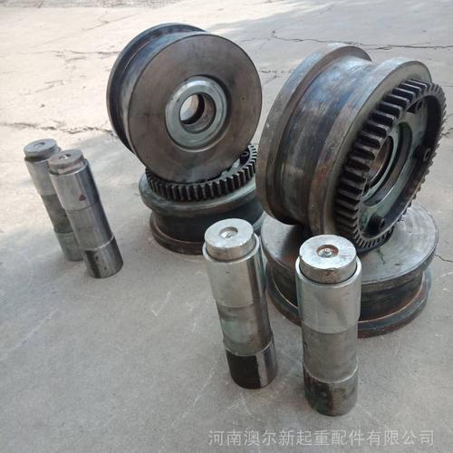 【单梁ld驱动行走轮 国标齿圈平面ld轮 天车轮】图片