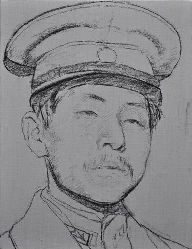 张晨初:中国历史人物素描图1