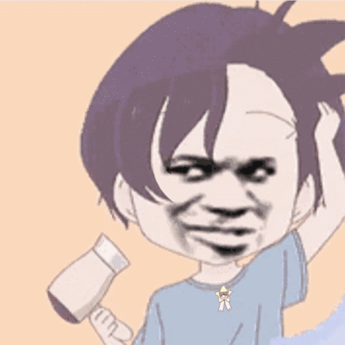 设计师程序员上班族苦笑秃头苦逼表情包