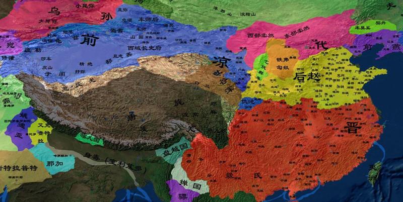 后赵攻前凉枹罕之战