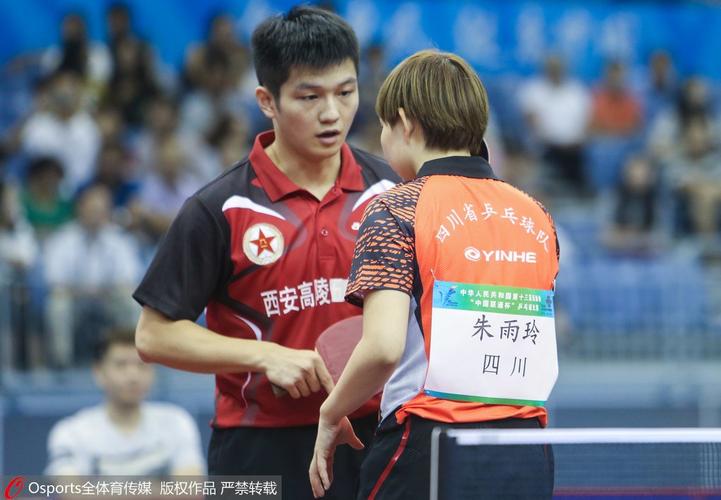 高清图:全运混双半决赛朱雨玲樊振东搭档出战_搜狐体育_搜狐网原标题