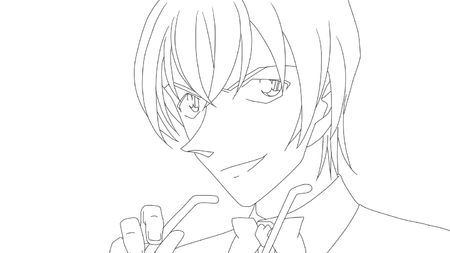 刻橡皮章,想刻个安室透的,哪位大神有他的图片素材,求宠幸!