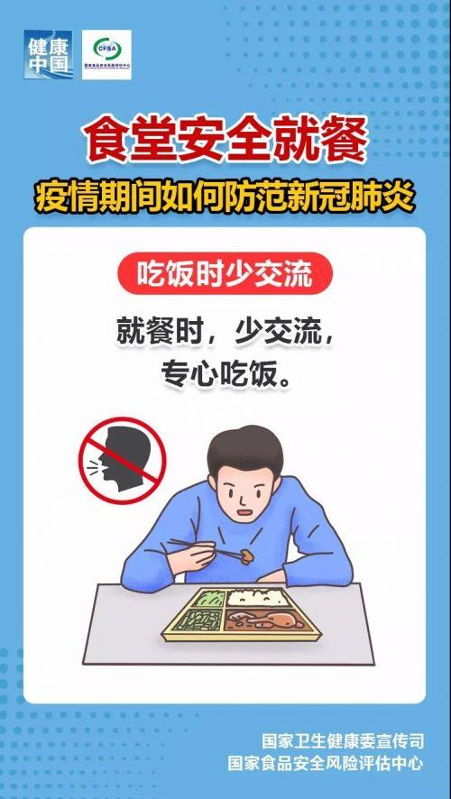 疫情期间食堂安全就餐九条指南要记牢