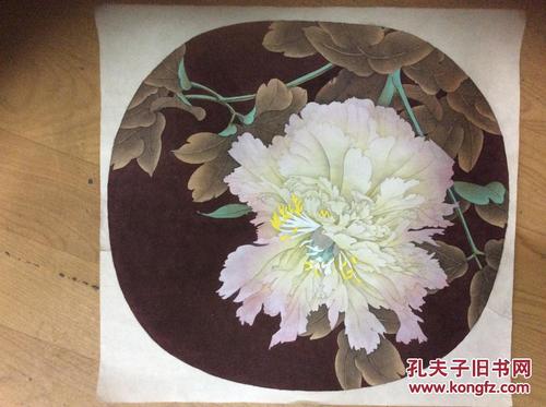 李晓明工笔画花鸟画牡丹十二钗小镜片(十二张一套) 拍品编号:19159869