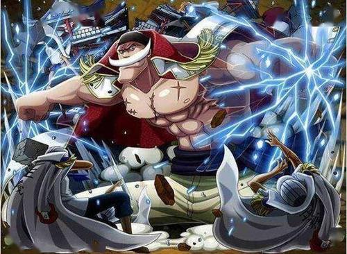 海贼王:白胡子送出五颗果实,组成海贼团轻松灭四皇