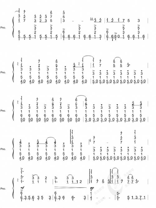 钢琴谱|《大雾》附简谱_钢琴谱_简谱_娱乐_音乐