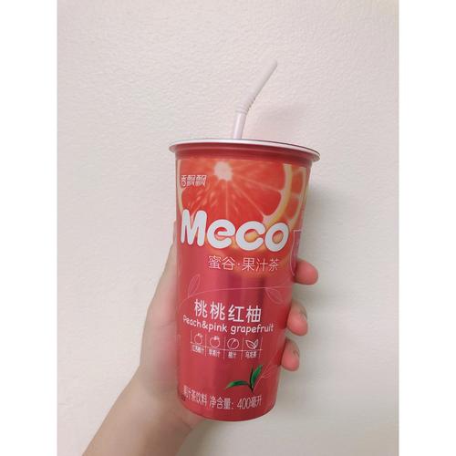 meco果汁茶:桃桃红柚-香飘飘-北美省钱快报-dealmoon.