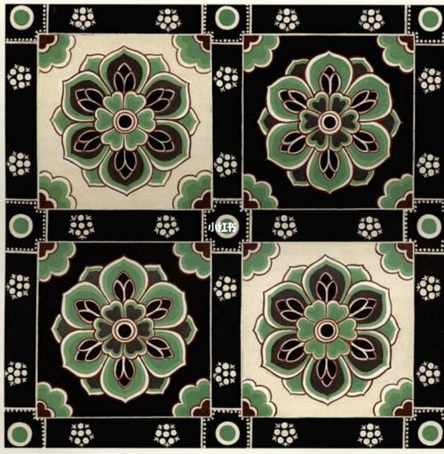 今天主要分享北宋,西夏,元的藻井纹样和敦煌平棋,人字披图案