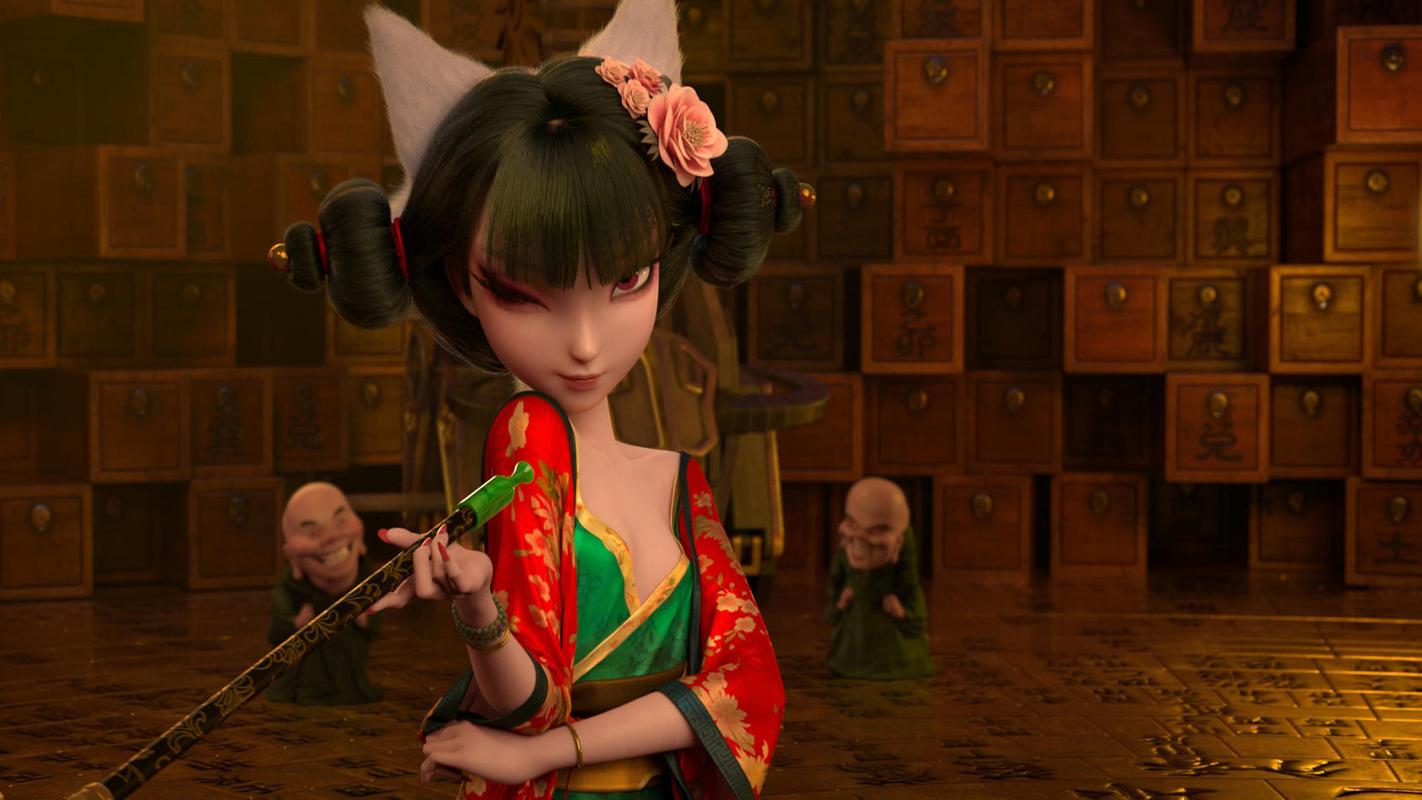 白蛇缘起壁纸小青和小狐狸