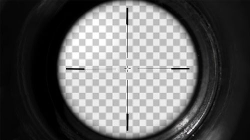 4k狙击枪瞄准镜倍镜望远镜带通道