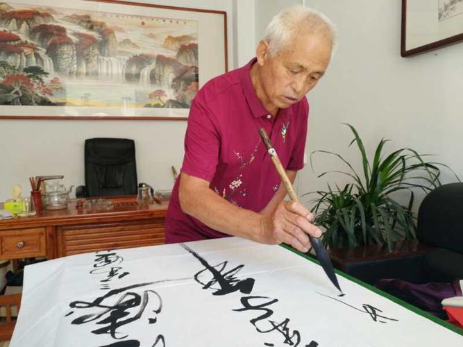 书法家郝东平:书法创作要有造诣,独具风格