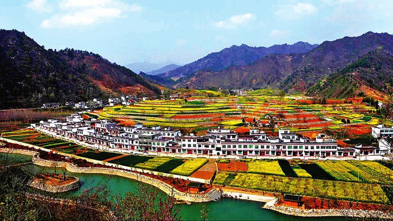 商南县后湾村美丽乡村建设