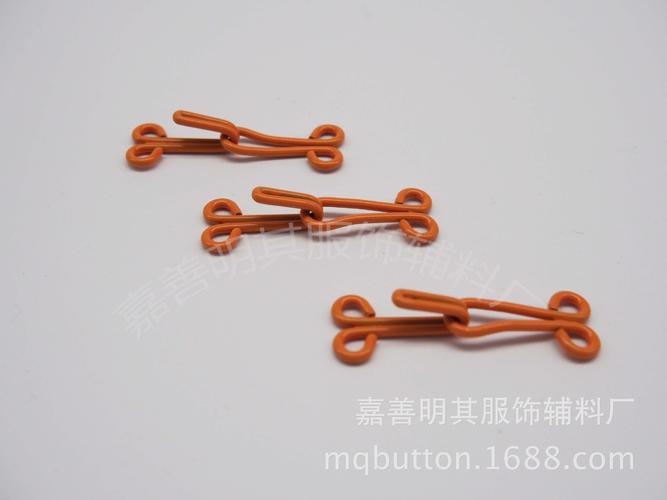 领钩大风纪扣内衣扣搭扣挂钩乌蝇扣金属纽扣铜金银色环保扣