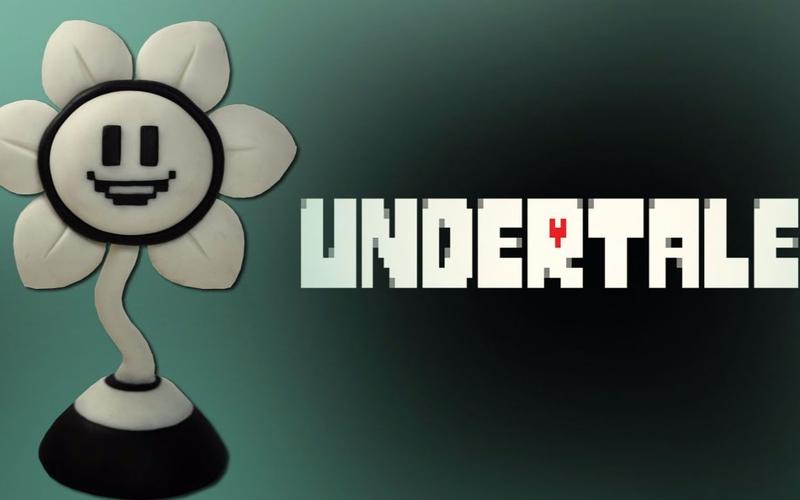 undertale用软陶制作一个flowey