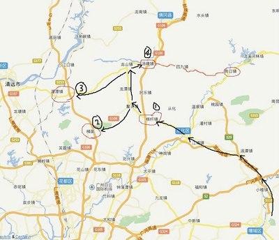 从化,佛冈这条路难不难走?(避开大塞车的g45大广北山乐广)