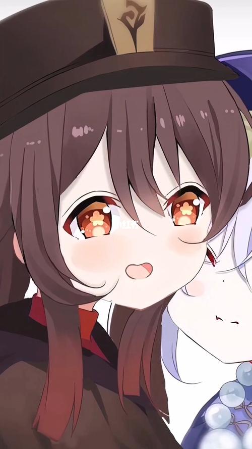 胡桃贴贴七七_原神_游戏_手机游戏