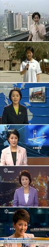 主播印海蓉从1988年至今,她主持新闻. 来自stv新闻夜线 - 微博
