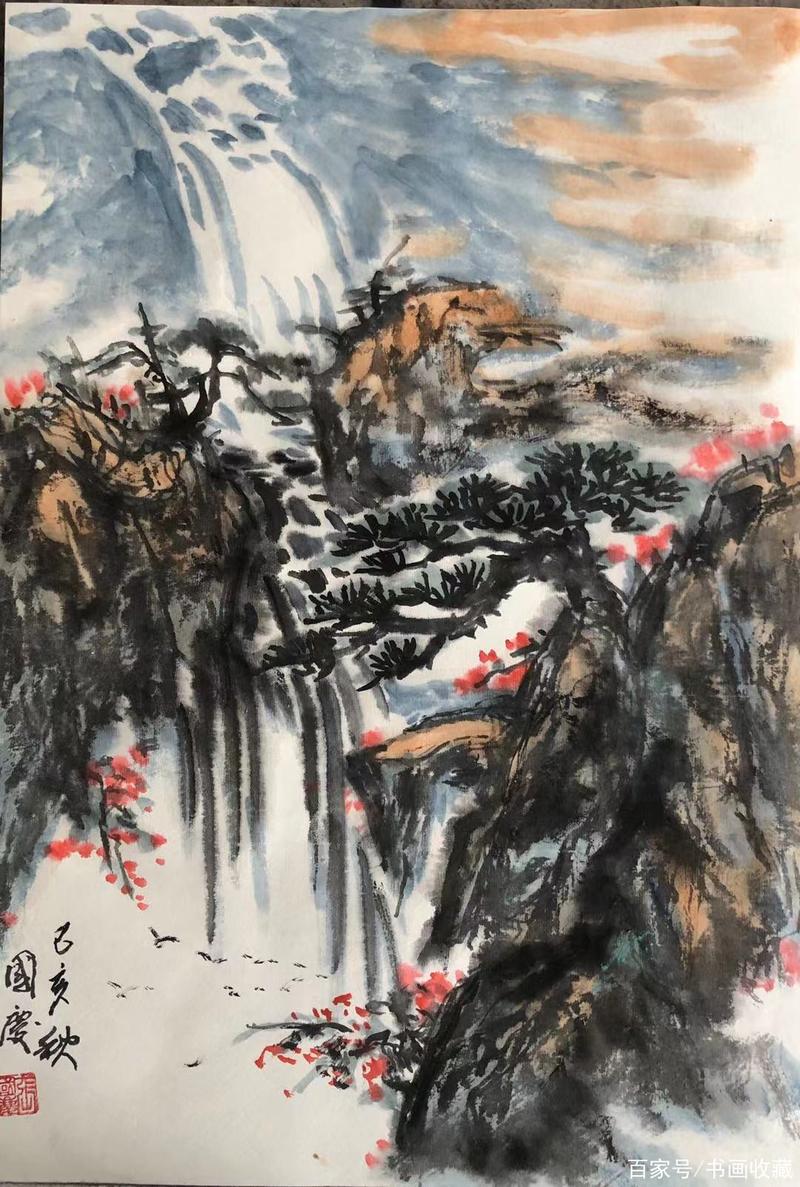 当代著名画家张国庆山水画作品欣赏