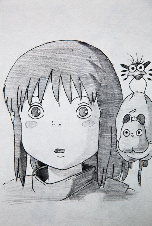 《千与千寻》手绘